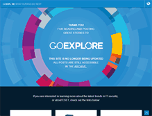 Tablet Screenshot of goexplore.net